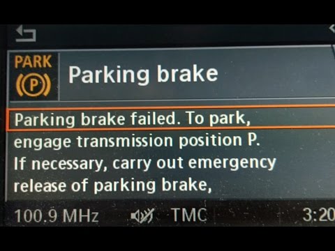 أسباب ظهور مشكلة  Electronic Parking Brake