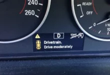 مشكلة Drivetrain BMW