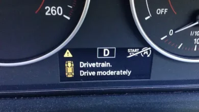 مشكلة Drivetrain BMW