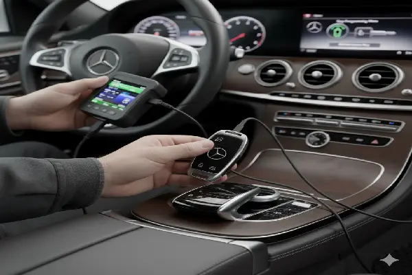 طريقة برمجة مفتاح مرسيدس