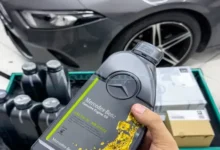 كم لتر زيت محرك مرسيدس s350