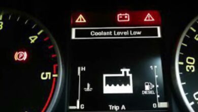 معنى coolant level low رانج روفر