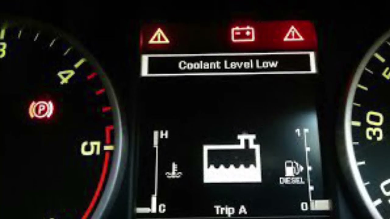معنى coolant level low رنج روفر | الاسباب وما يجب فعله - الطبيب الفني
